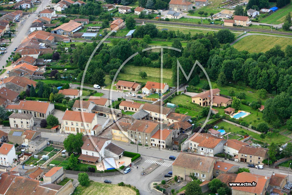 Photo arienne de Saint-Clment