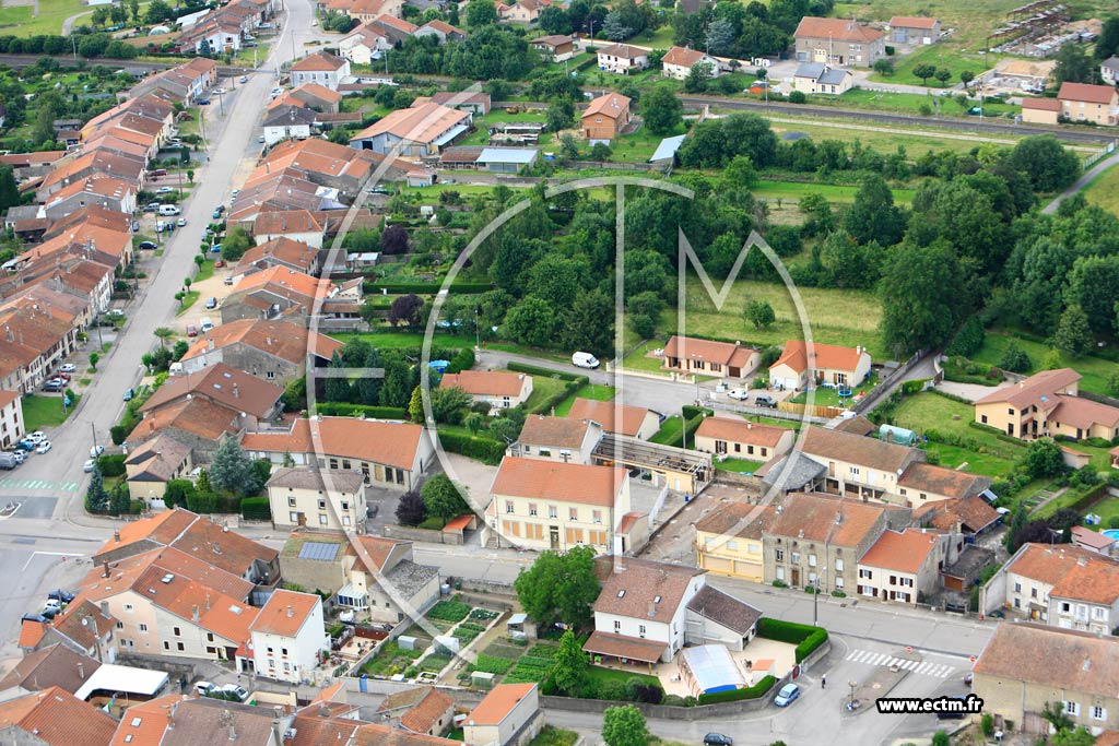 Photo arienne de Saint-Clment
