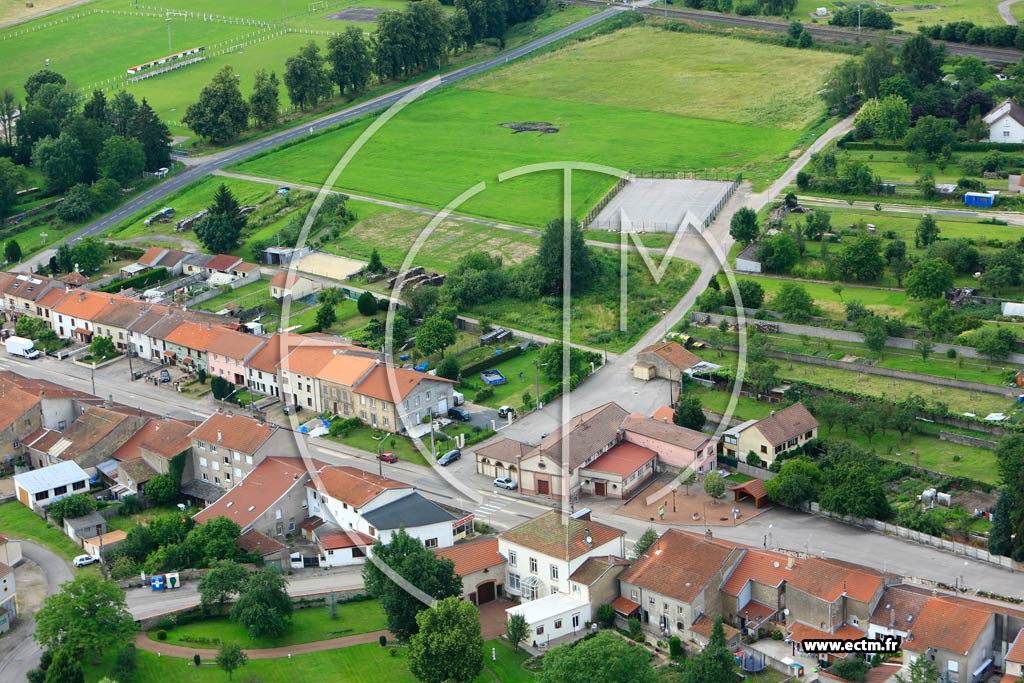 Photo arienne de Saint-Clment