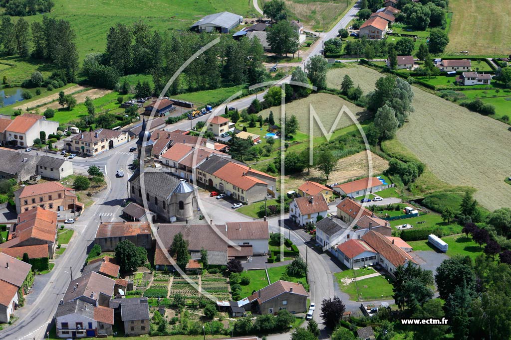 Photo arienne de Saint-Pierremont