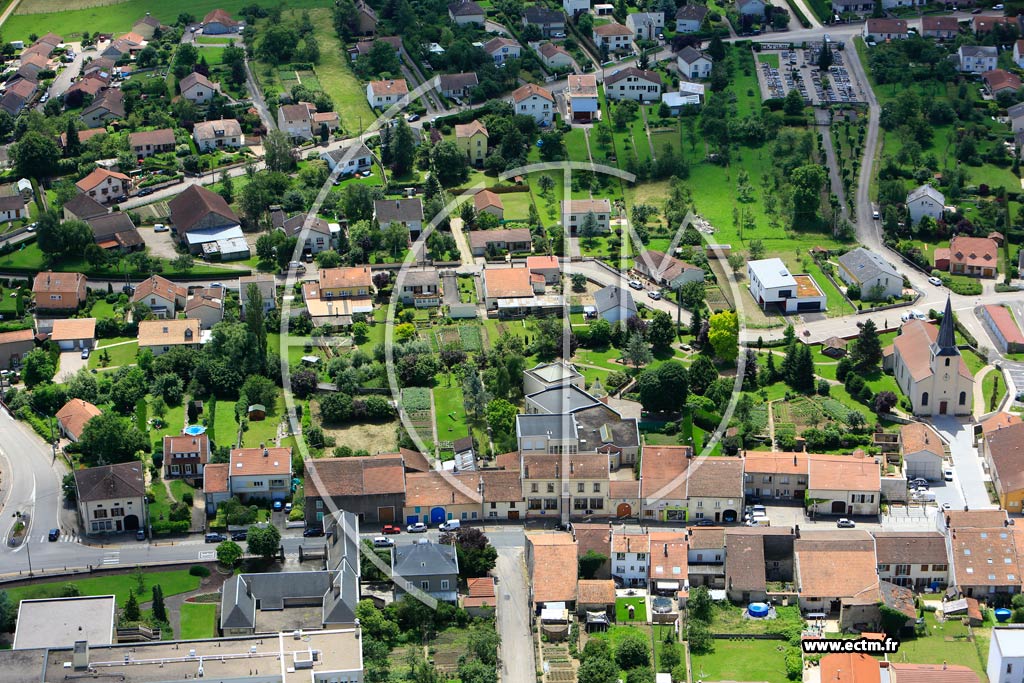 Photo arienne de Bainville-sur-Madon