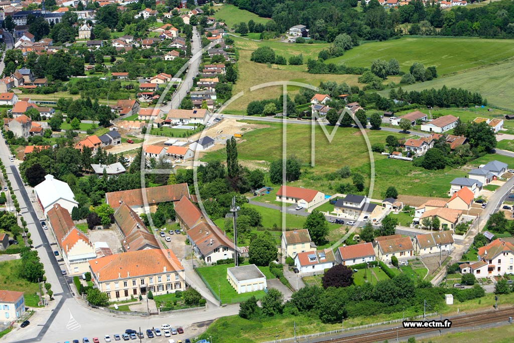 Photo arienne de Bayon
