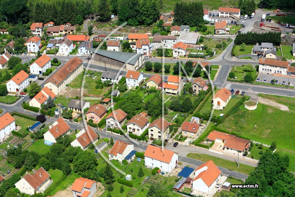 Photo arienne de Blainville-sur-l'Eau (Cit du Haut des Places)