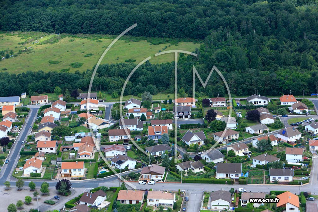 Photo arienne de Blainville-sur-l'Eau (Cit du Haut des Places)