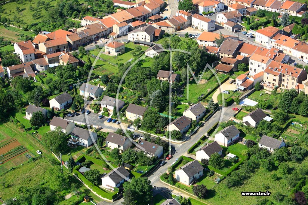 Photo arienne de Bouxires-aux-Chnes