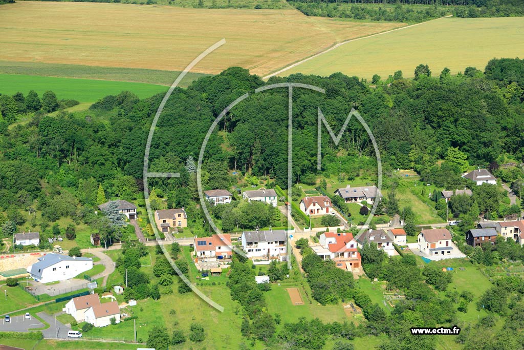 Photo arienne de Bouxires-aux-Chnes