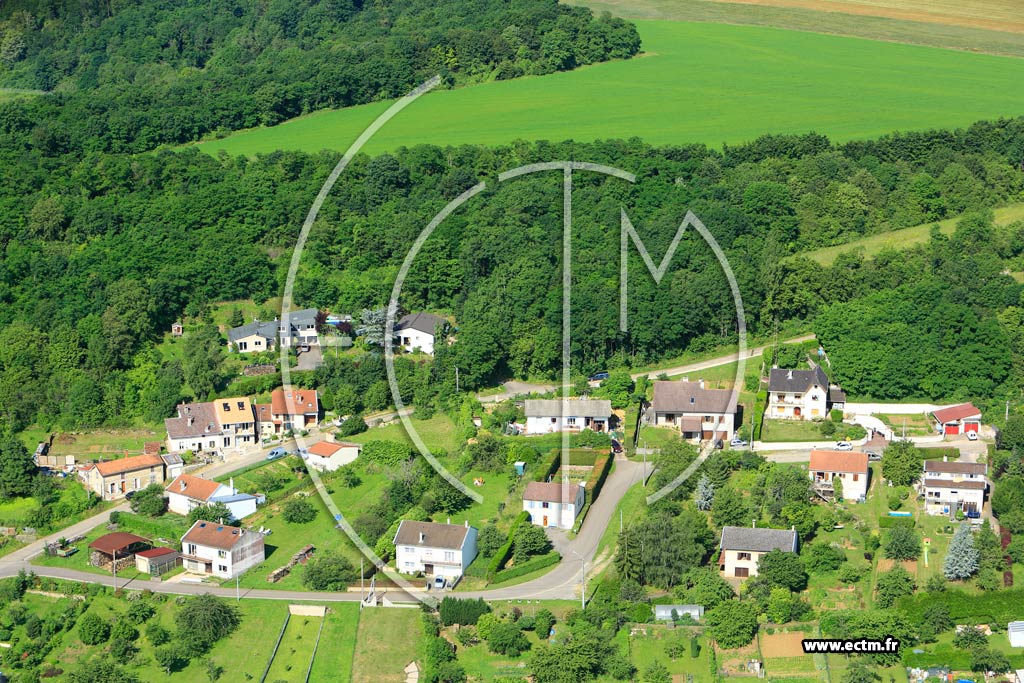 Photo arienne de Bouxires-aux-Chnes