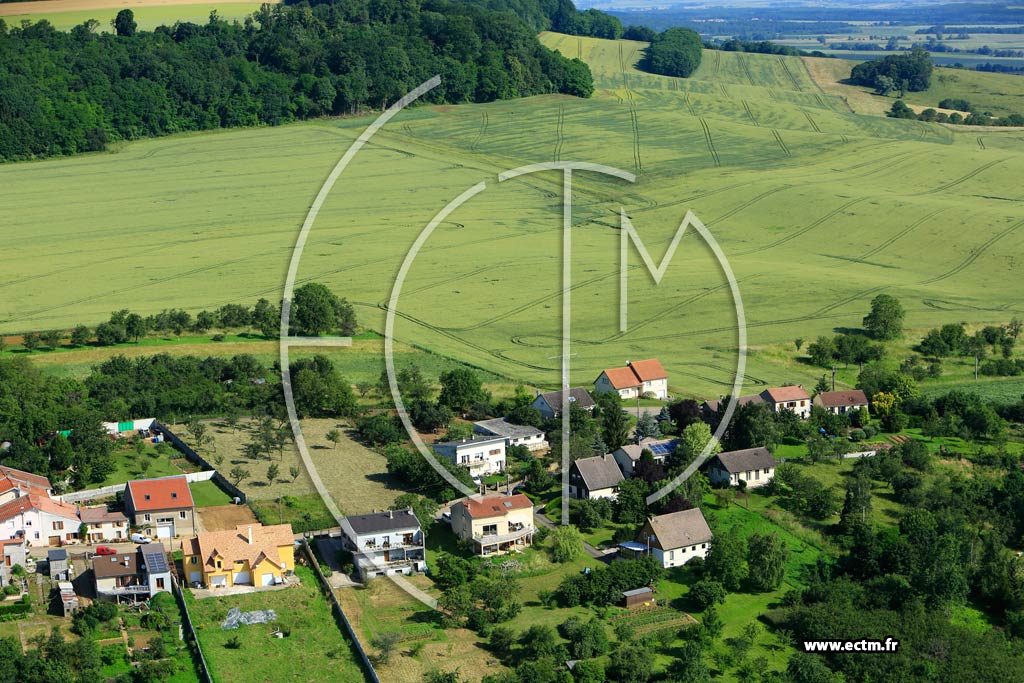 Photo arienne de Bouxires-aux-Chnes (cuelle)