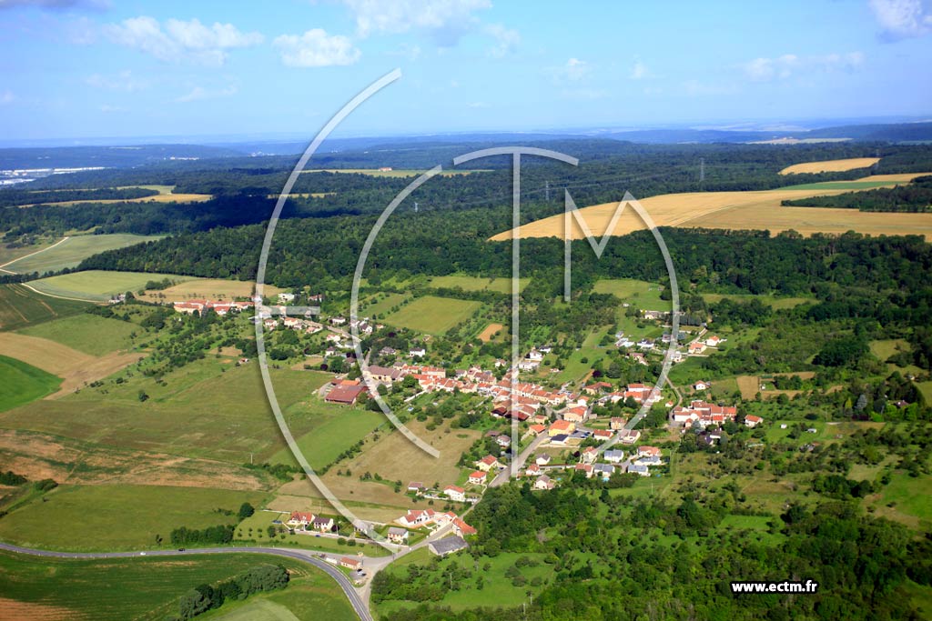 Photo arienne de Bouxires-aux-Chnes (Moulin)