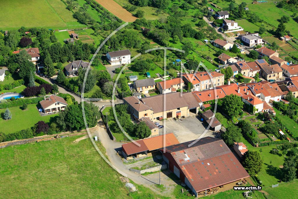 Photo arienne de Bouxires-aux-Chnes (Moulin)