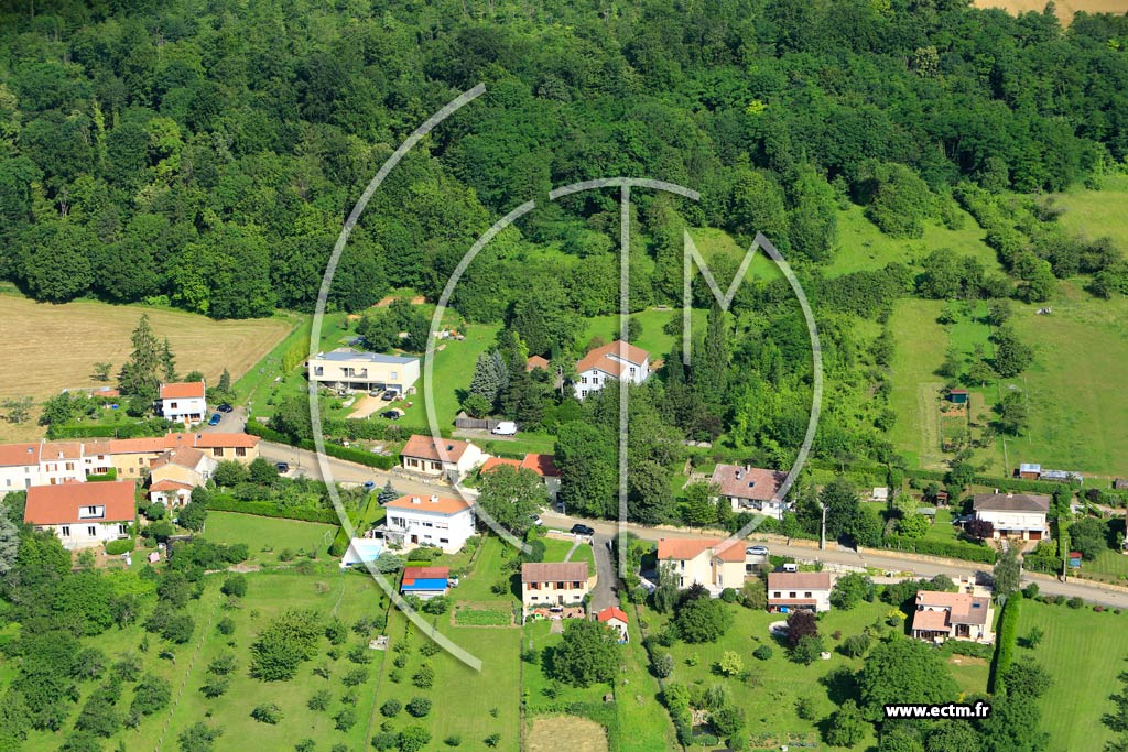 Photo arienne de Bouxires-aux-Chnes (Moulin)