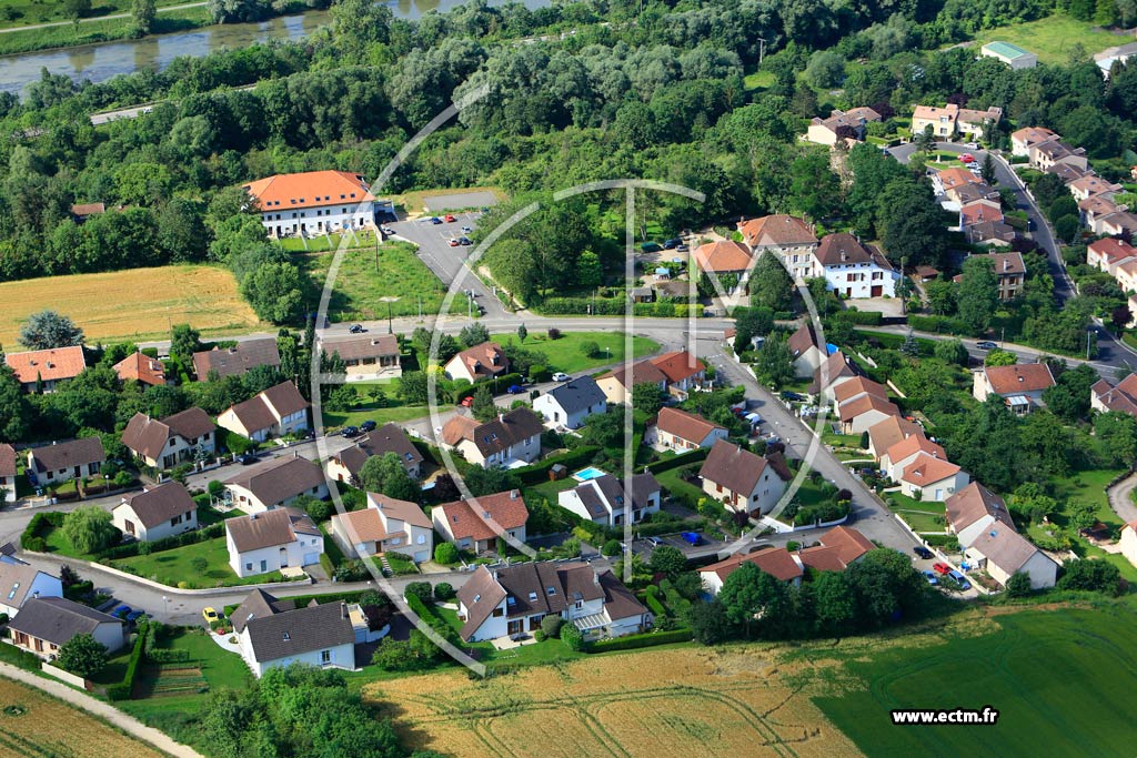 Photo arienne de Bouxires-Aux-Dames