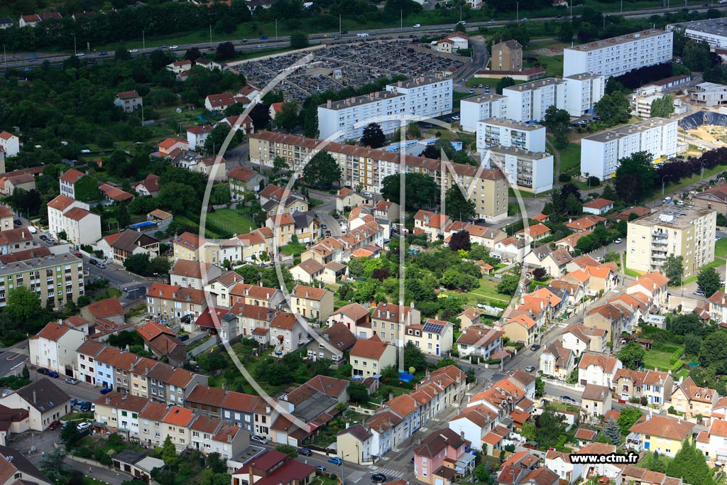 Photo arienne de Champigneulles