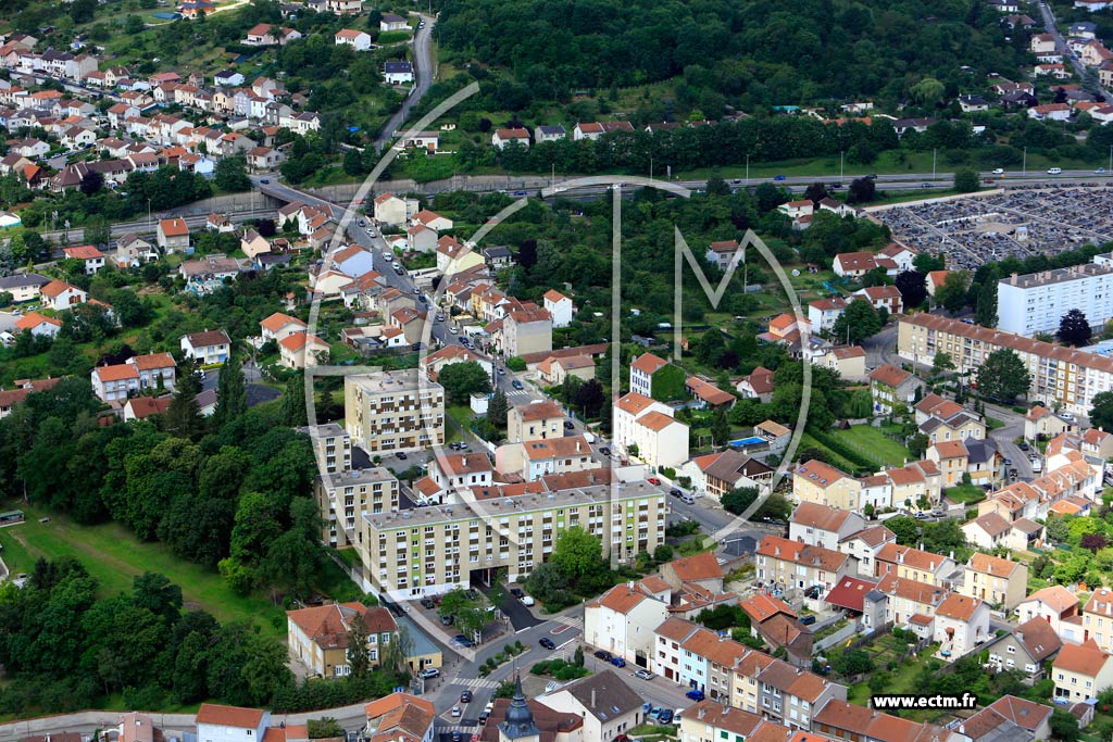 Photo arienne de Champigneulles