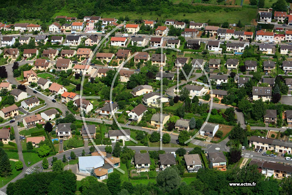 Photo arienne de Champigneulles