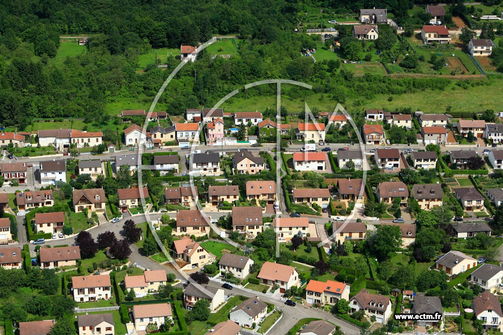 Photo arienne de Champigneulles