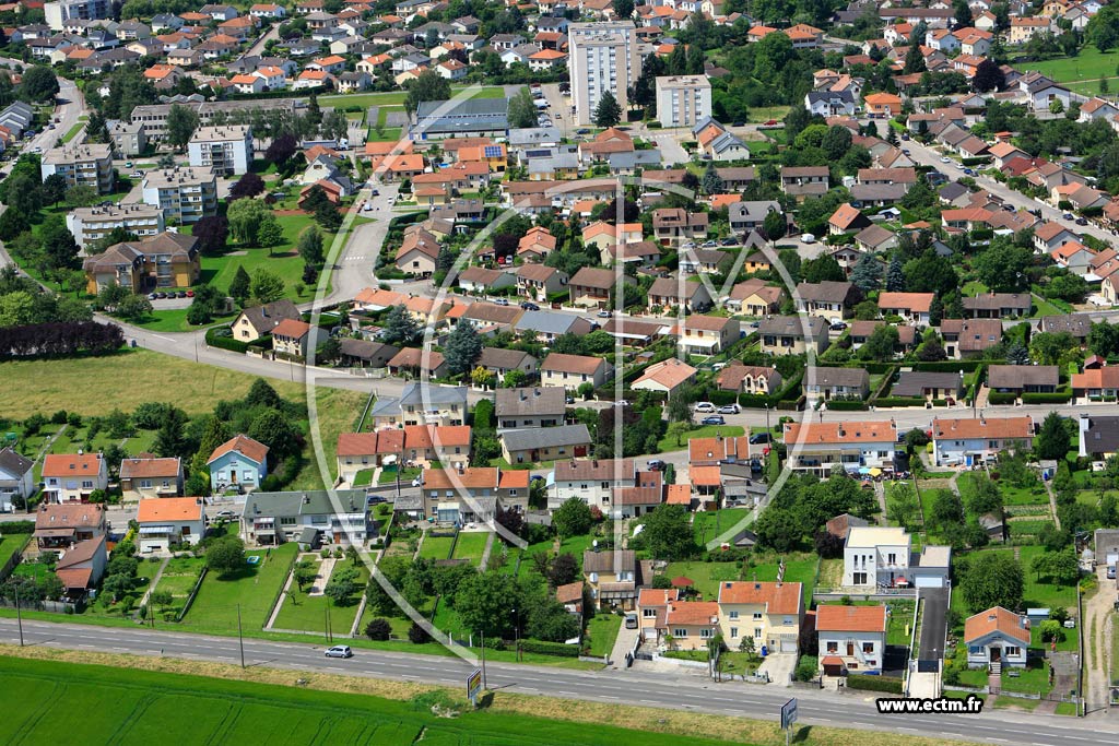 Photo arienne de Dombasle-sur-Meurthe