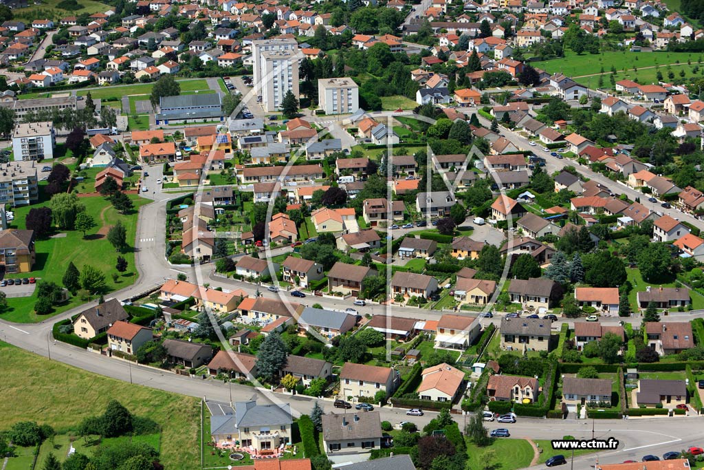 Photo arienne de Dombasle-sur-Meurthe