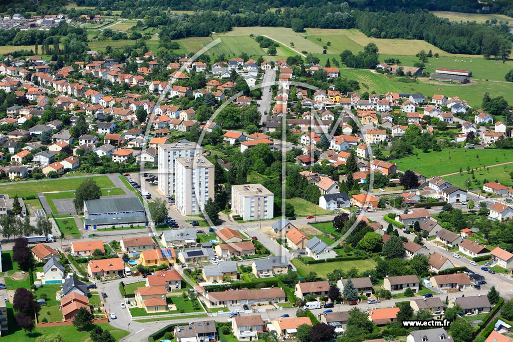 Photo arienne de Dombasle-sur-Meurthe