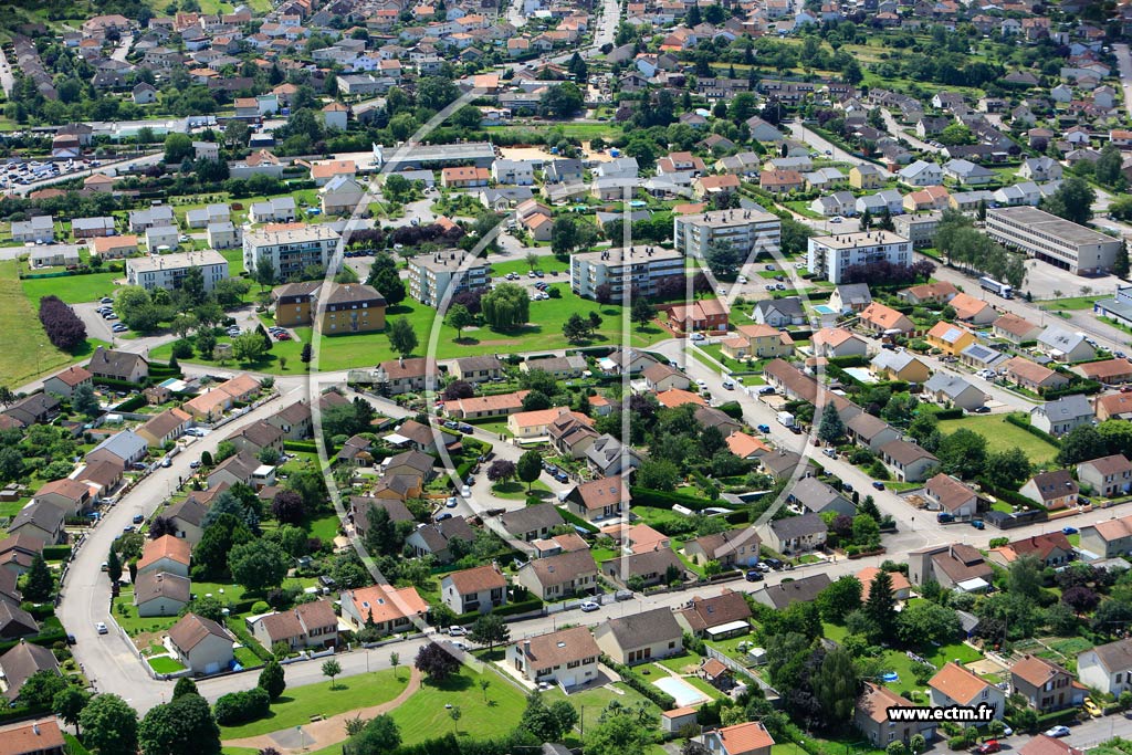 Photo arienne de Dombasle-sur-Meurthe