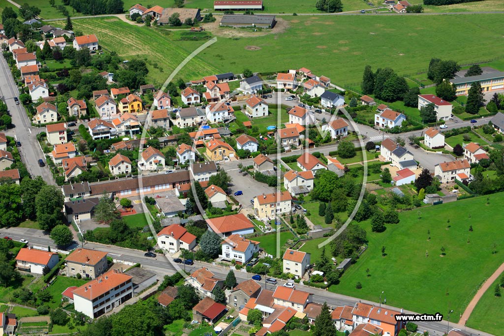 Photo arienne de Dombasle-sur-Meurthe