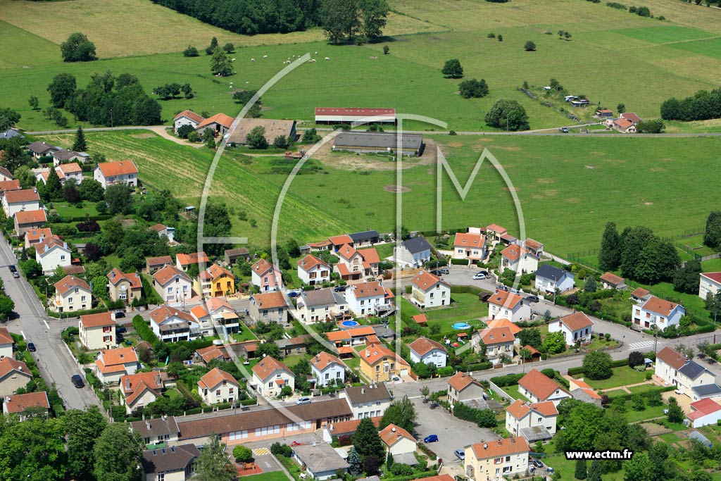 Photo arienne de Dombasle-sur-Meurthe
