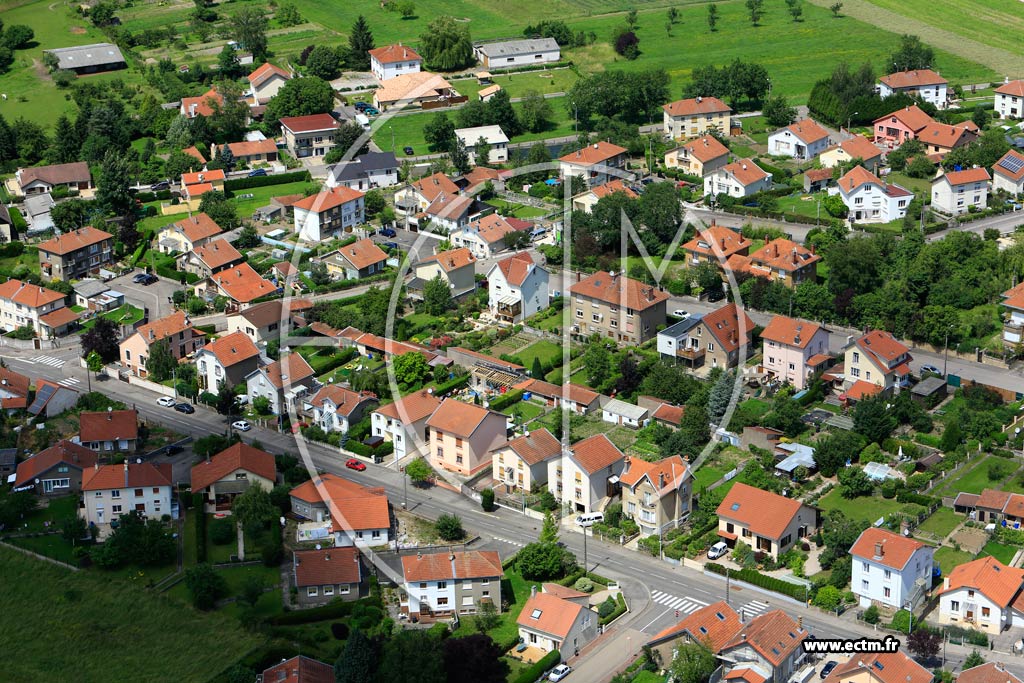 Photo arienne de Dombasle-sur-Meurthe