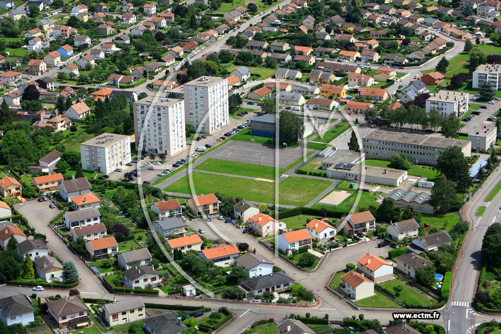 Photo arienne de Dombasle-sur-Meurthe