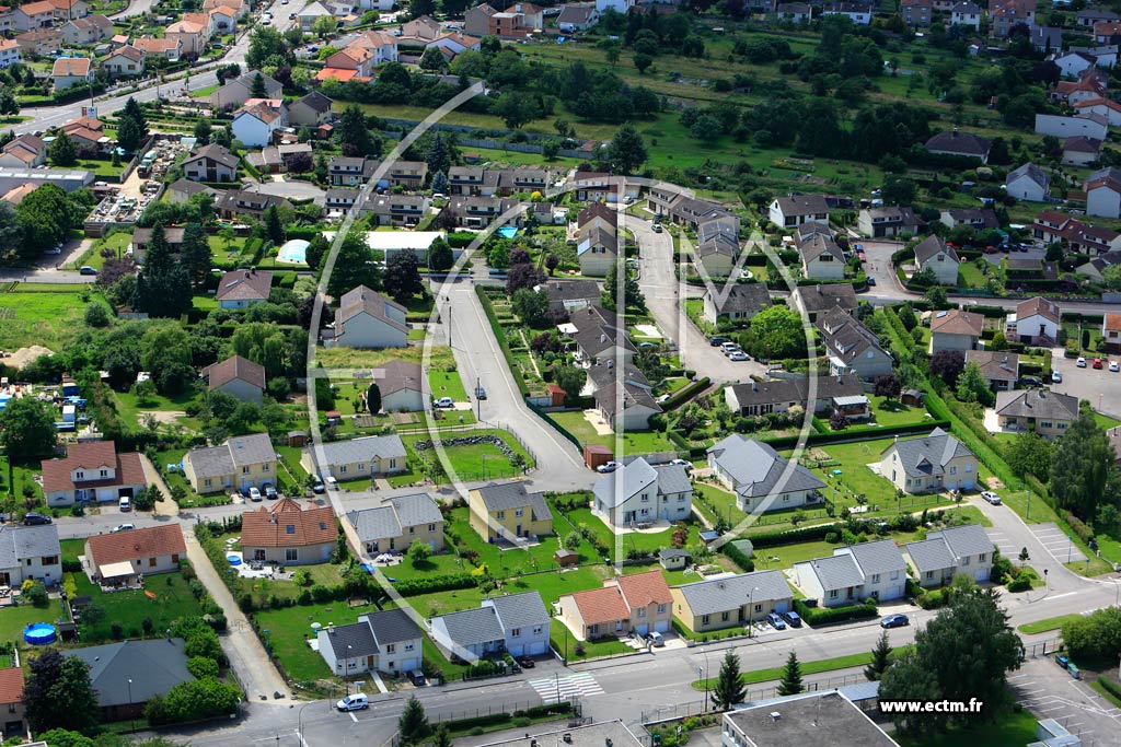 Photo arienne de Dombasle-sur-Meurthe