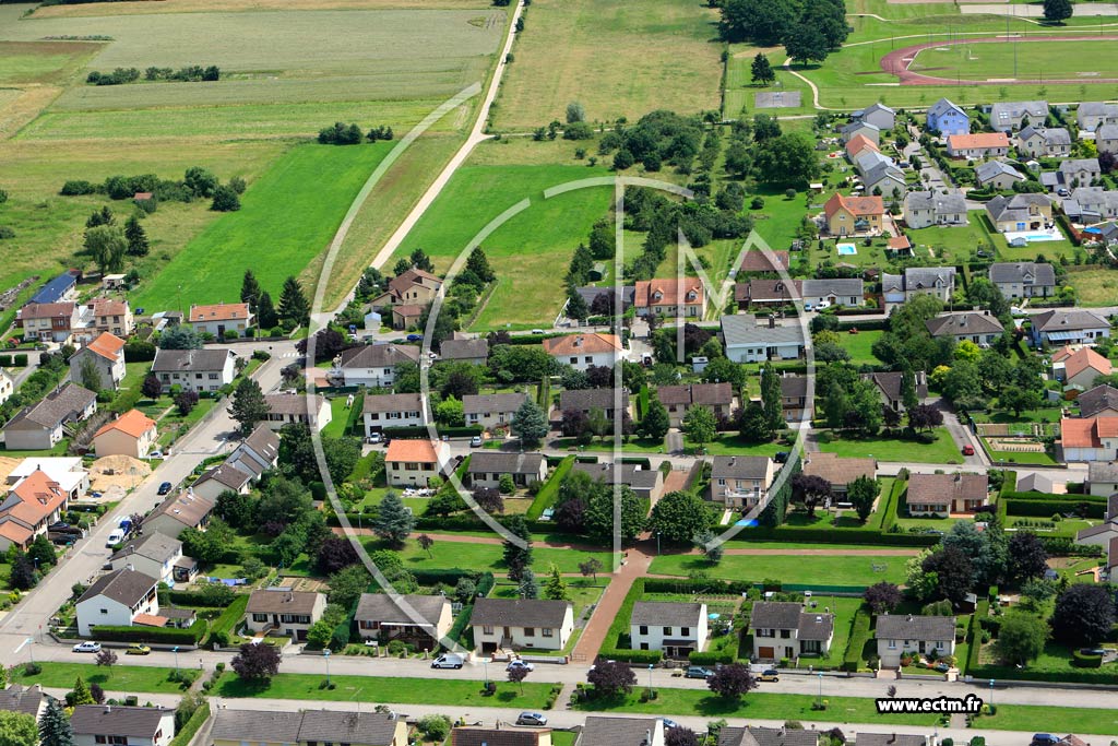 Photo arienne de Dombasle-sur-Meurthe