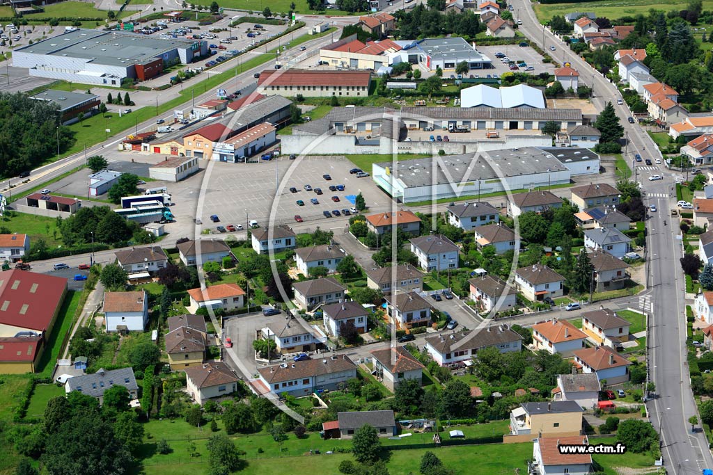 Photo arienne de Dombasle-sur-Meurthe