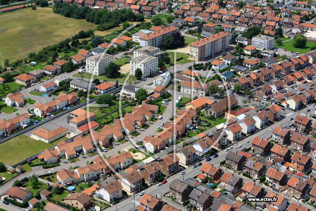 Photo arienne de Dombasle-sur-Meurthe