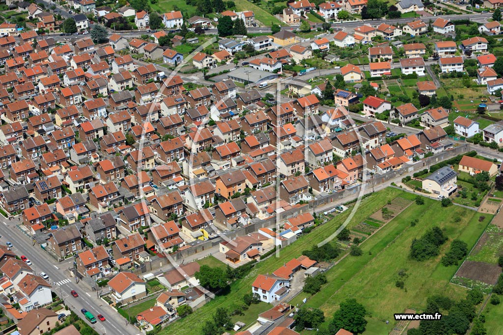 Photo arienne de Dombasle-sur-Meurthe