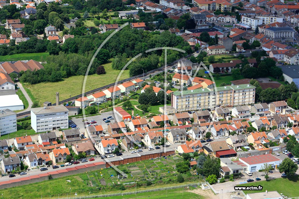 Photo arienne de Dombasle-sur-Meurthe