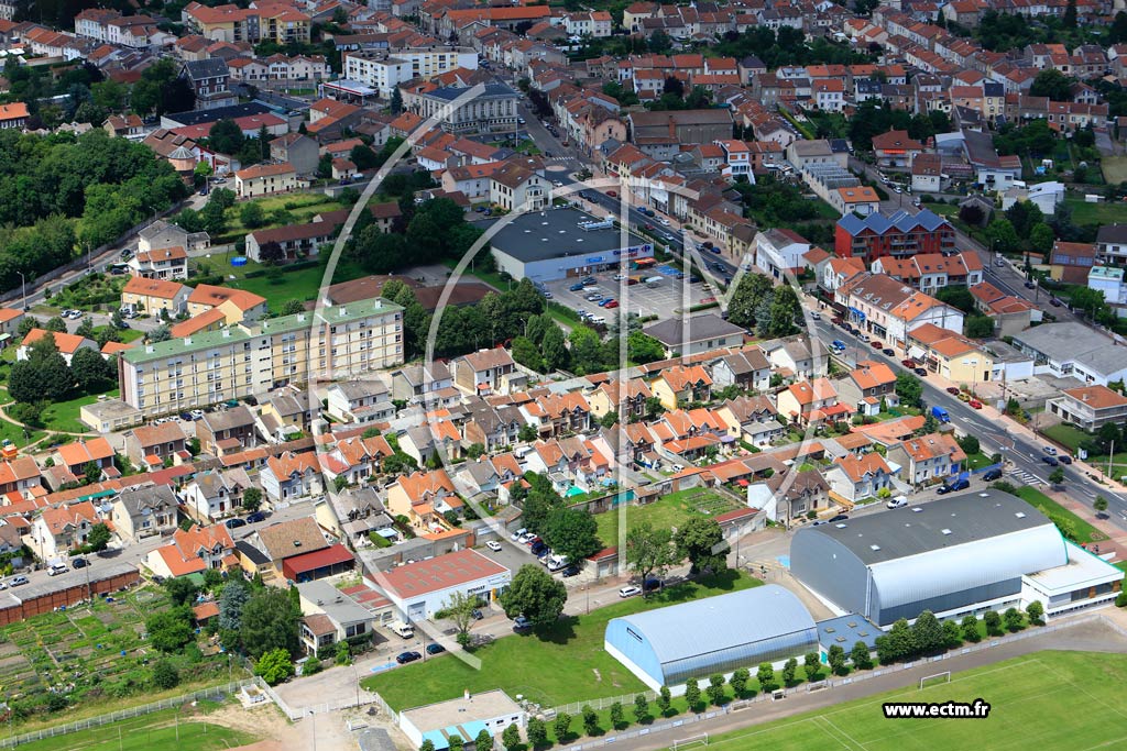 Photo arienne de Dombasle-sur-Meurthe