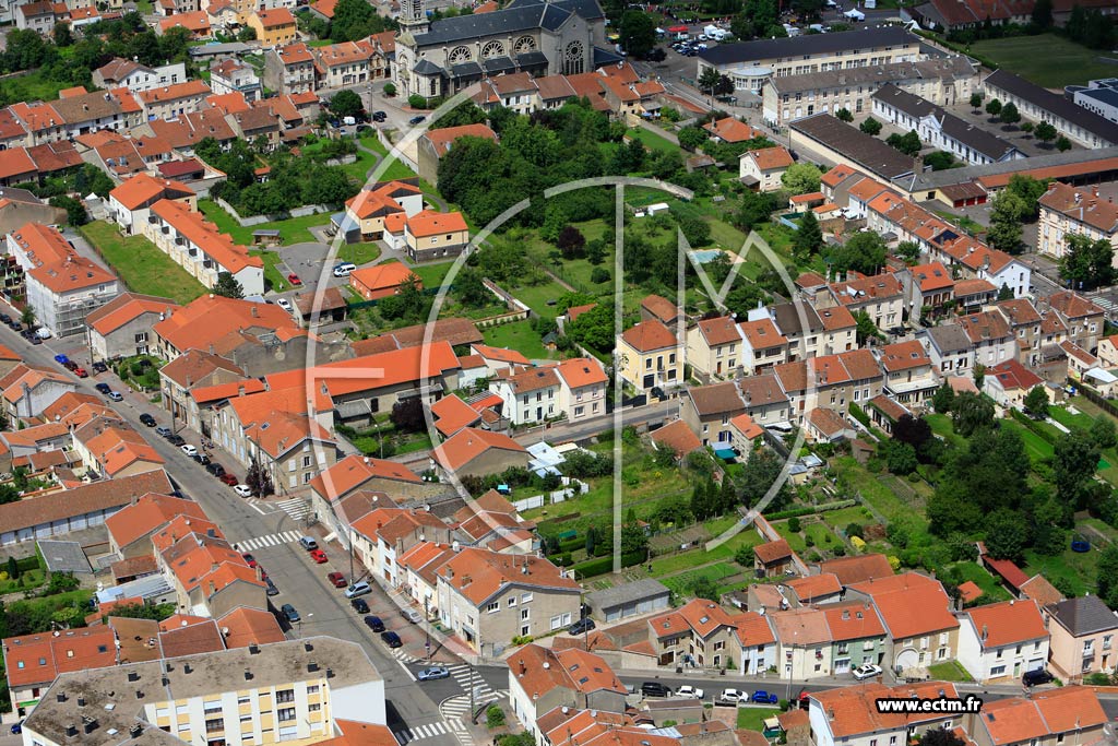 Photo arienne de Dombasle-sur-Meurthe