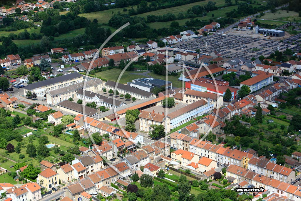 Photo arienne de Dombasle-sur-Meurthe