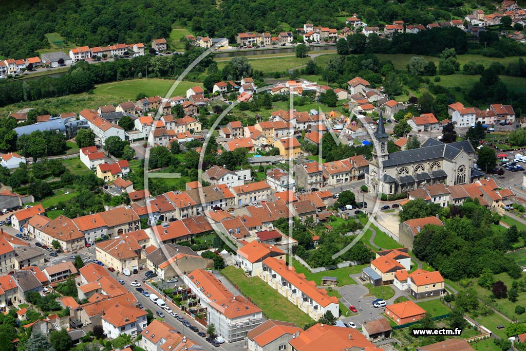 Photo arienne de Dombasle-sur-Meurthe