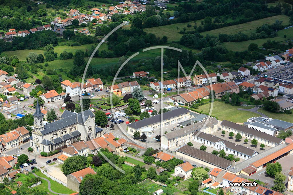 Photo arienne de Dombasle-sur-Meurthe