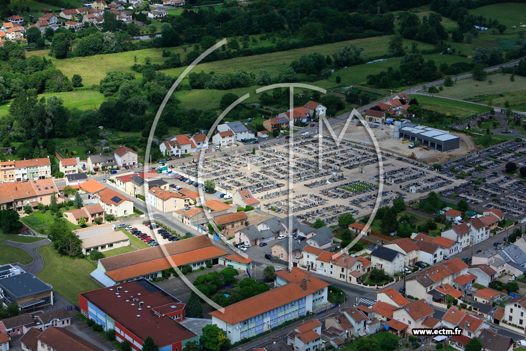 Photo arienne de Dombasle-sur-Meurthe