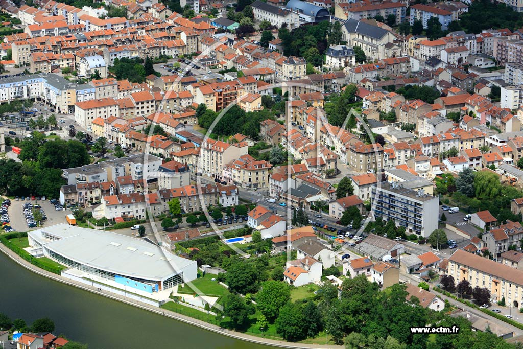 Photo arienne de Essey-ls-Nancy
