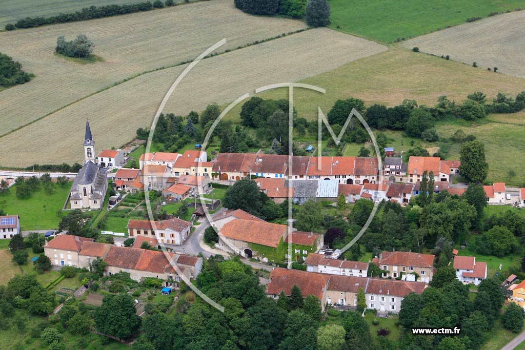 Photo arienne de Gerbcourt-et-Haplemont (Gerbcourt)