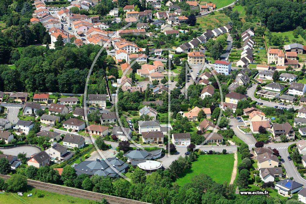 Photo arienne de Houdemont