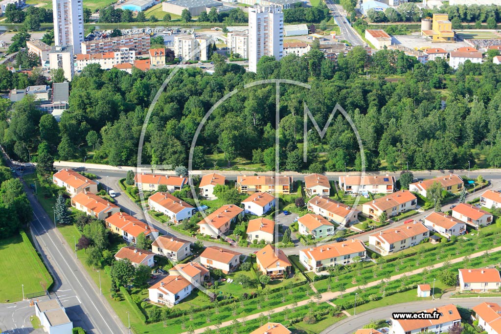 Photo arienne de Jarville-la-Malgrange (Montaigu)