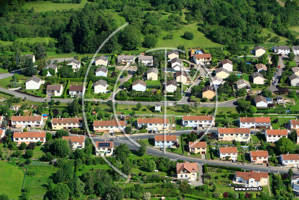 Photo arienne de Lay-Saint-Christophe