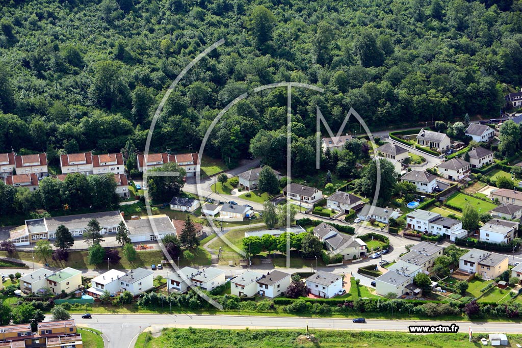 Photo arienne de Liverdun (Le Rond Chne)