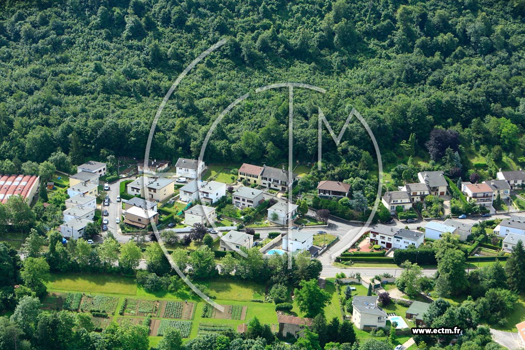 Photo arienne de Liverdun (Le Rond Chne)