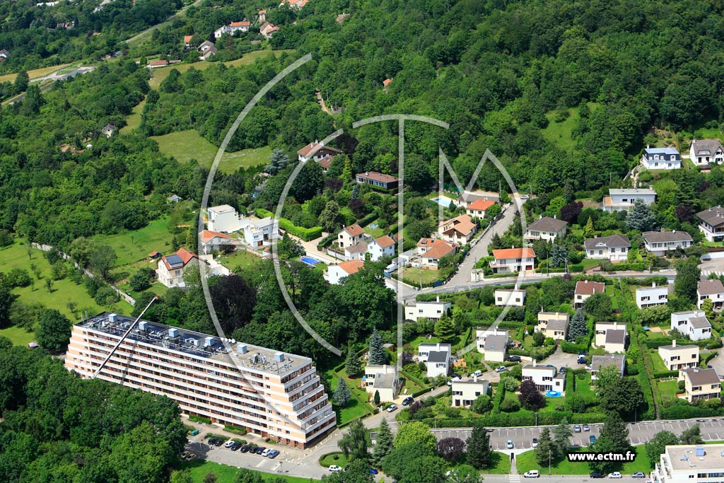 Photo arienne de Malzville