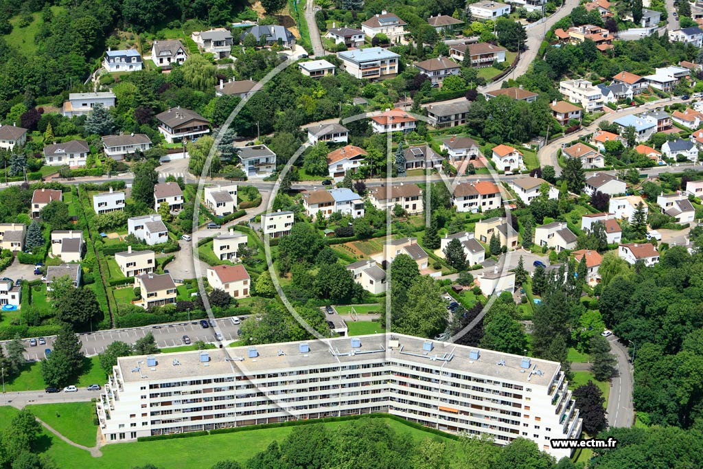 Photo arienne de Malzville
