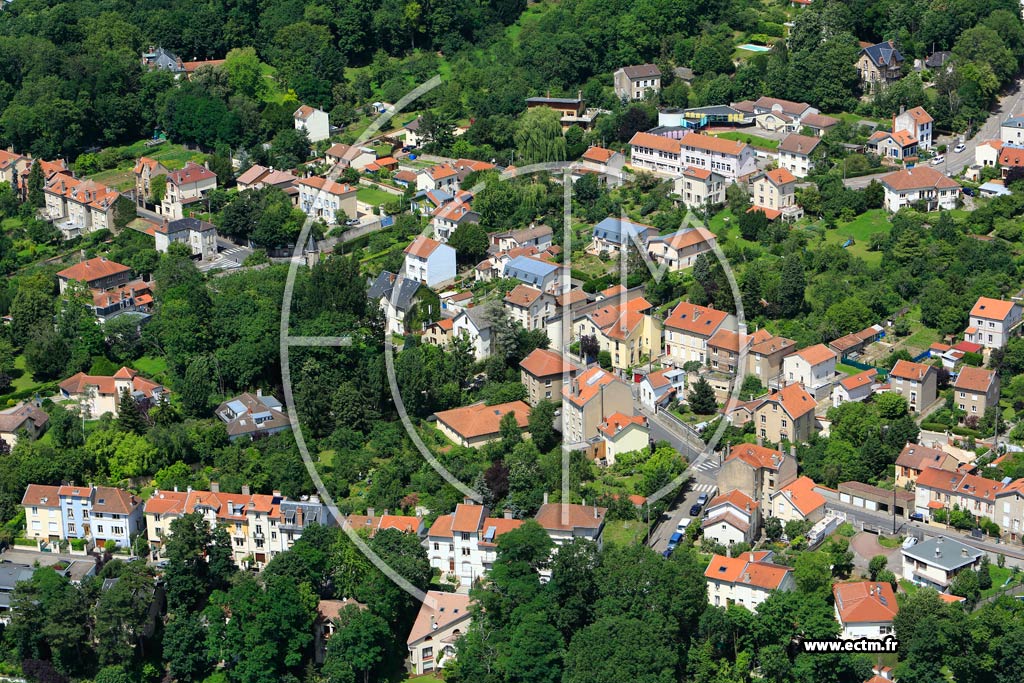 Photo arienne de Malzville